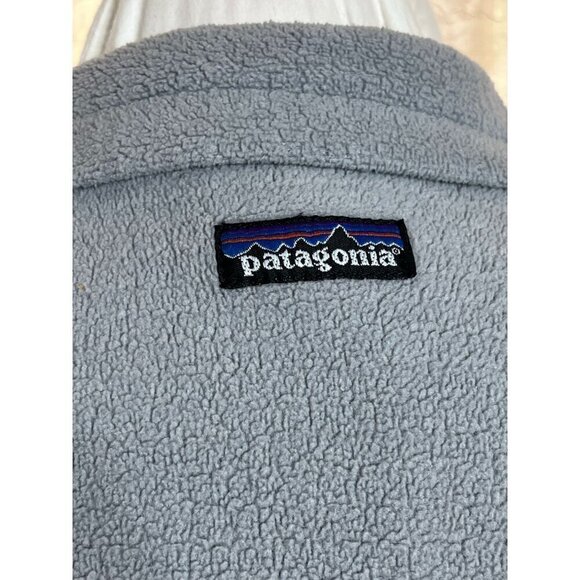 Patagonia Polartec Regulator Women's Medium Gray  and Black Full-Zip Fleece Jack - Picture 2 of 12
